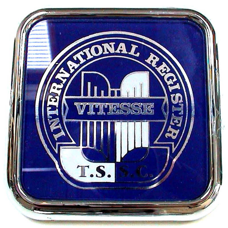 International Register Vitesse car badge